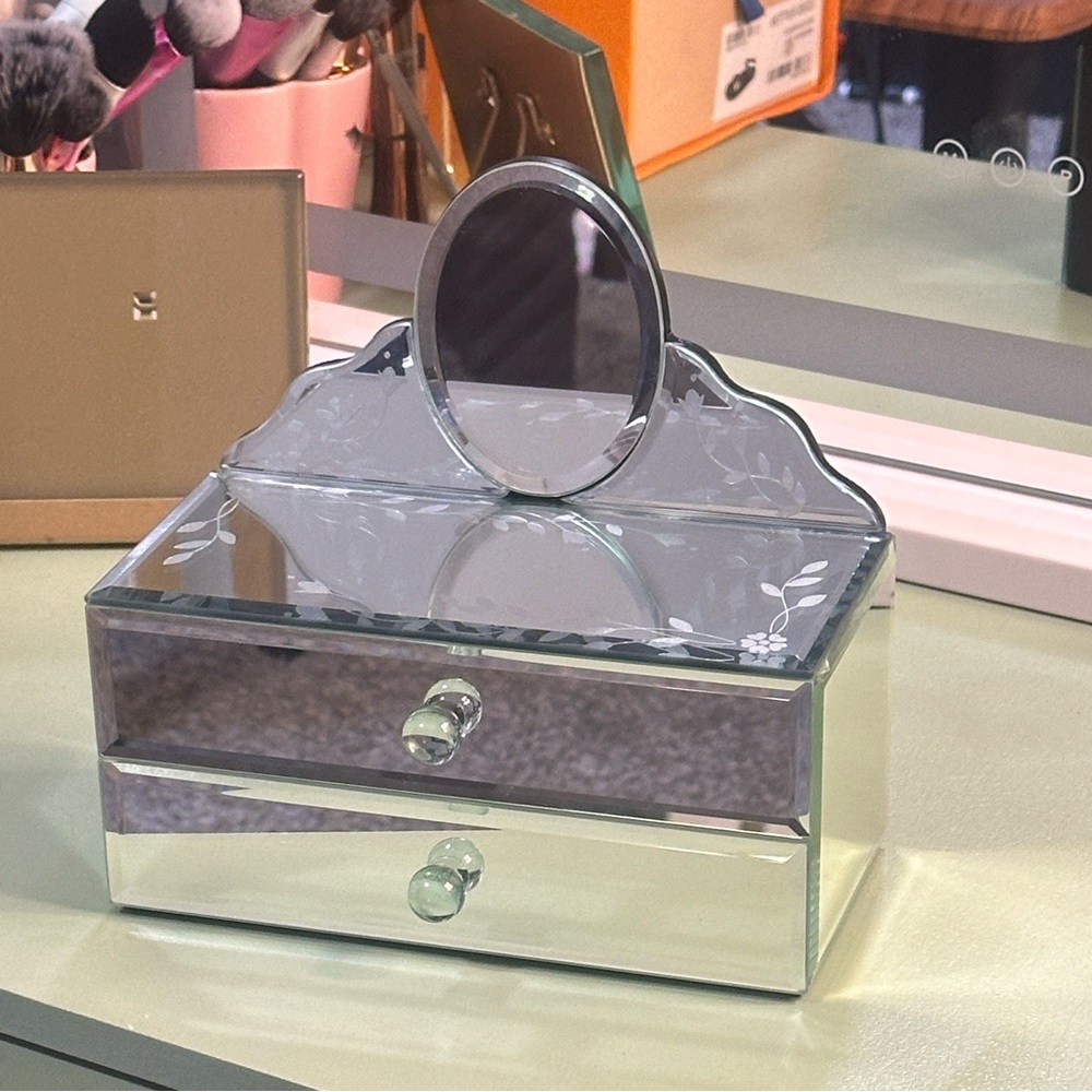 Mirrored Jewelry Box